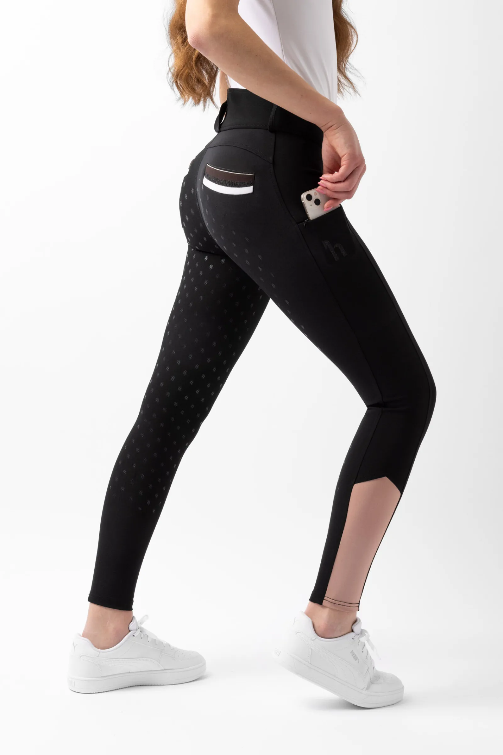 Outlet Young Rider Alena ridebukser med høyt liv, dame Ridebukser|Young Rider Breeches