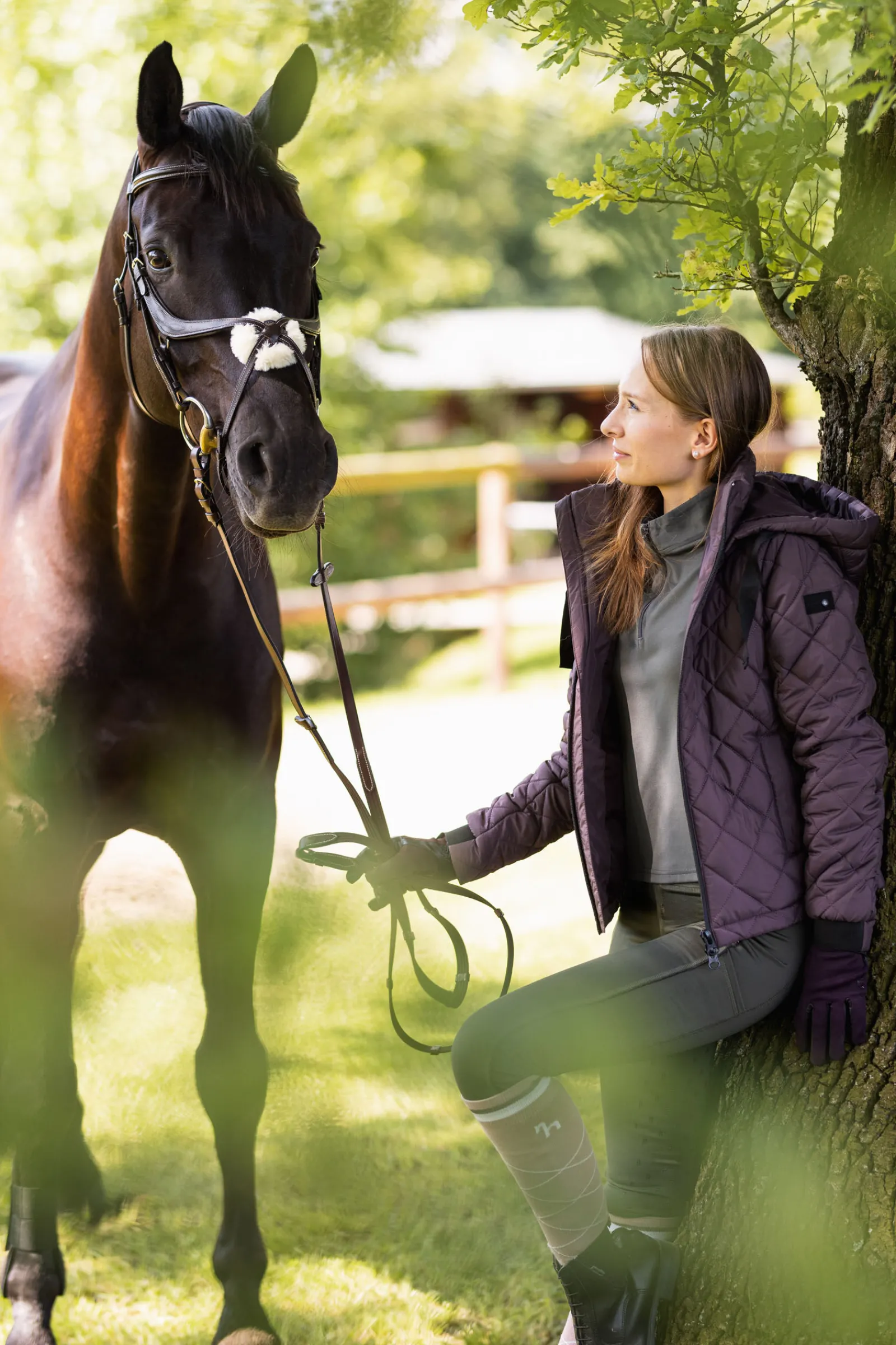 Online Young Rider IMELDA fôret ridejakke, dame Jakker & Vester|Young Rider Coats & Jackets