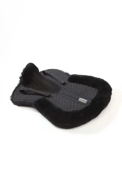 Outlet halvpad i ull med lommer Salpad