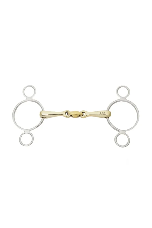 Sale Kavalbit Double-Jointed 3-Ring Bit 2- Og 3-ringsbitt