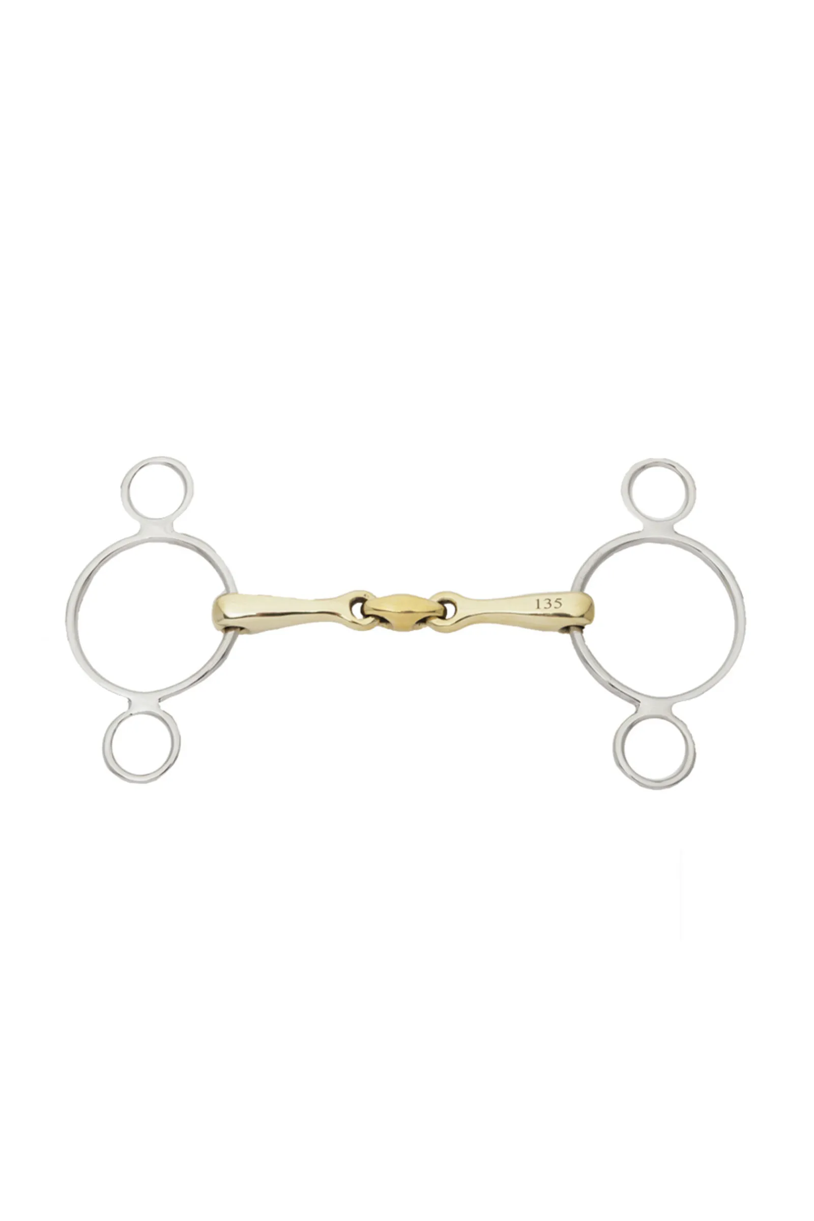 Sale Kavalbit Double-Jointed 3-Ring Bit 2- Og 3-ringsbitt