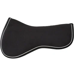 Hot Horsewear Absorb anatomisk halv-sjabrak med saueskinn Salpad