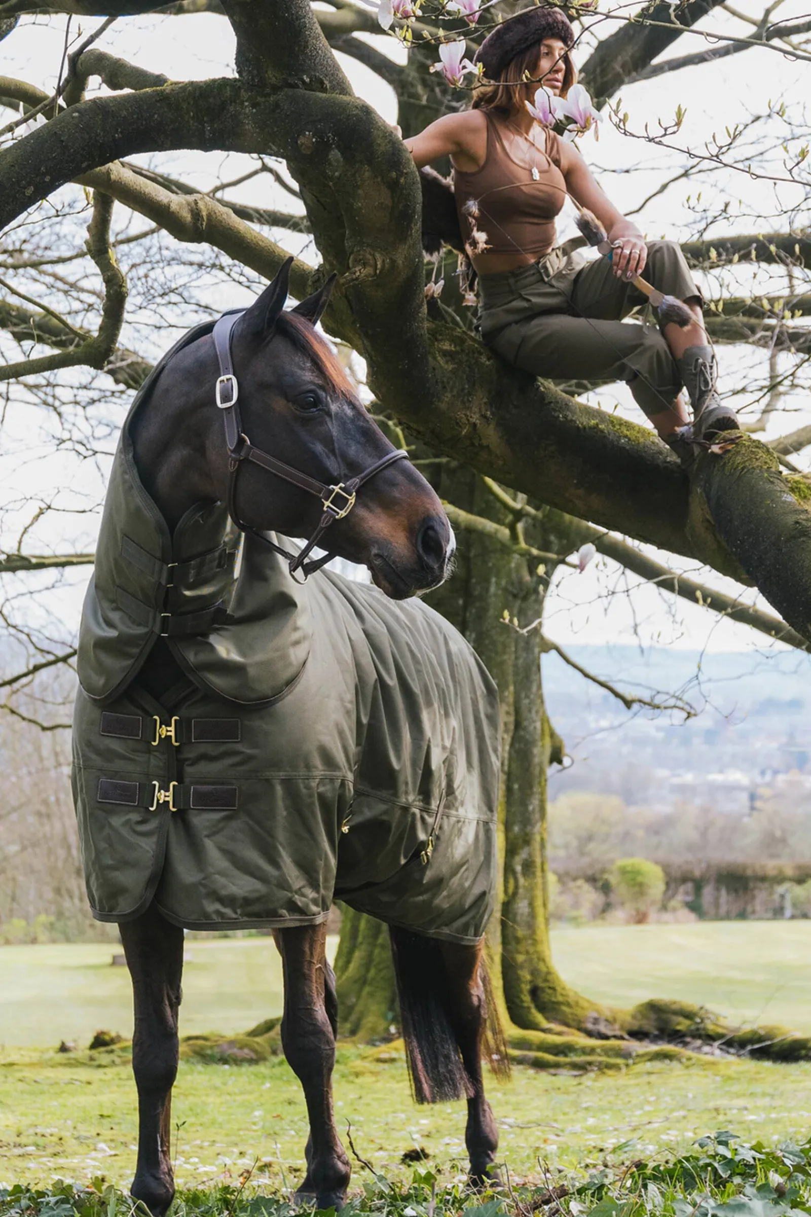 Horsewear All Weather utedekken, 160 gram Overgangsdekken & Vinterdekken