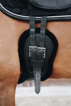 Discount Horsewear anatomisk gjordovertrekk i saueskinn til kort gjord Gjorder