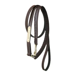 Clearance Horsewear lærdekt leietau med kjetting Leietau