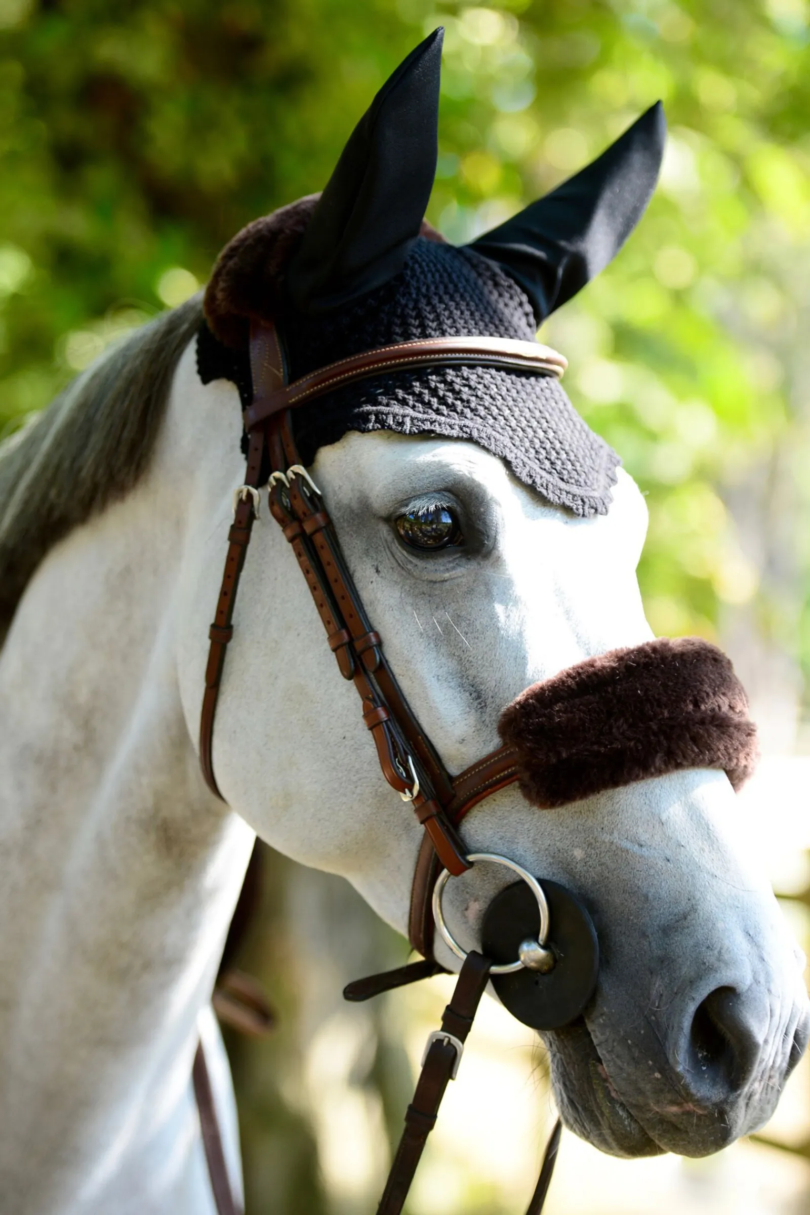 Hot Horsewear saueskinnsbeskyttelse for nesereim Tilbehør Til Hodelag
