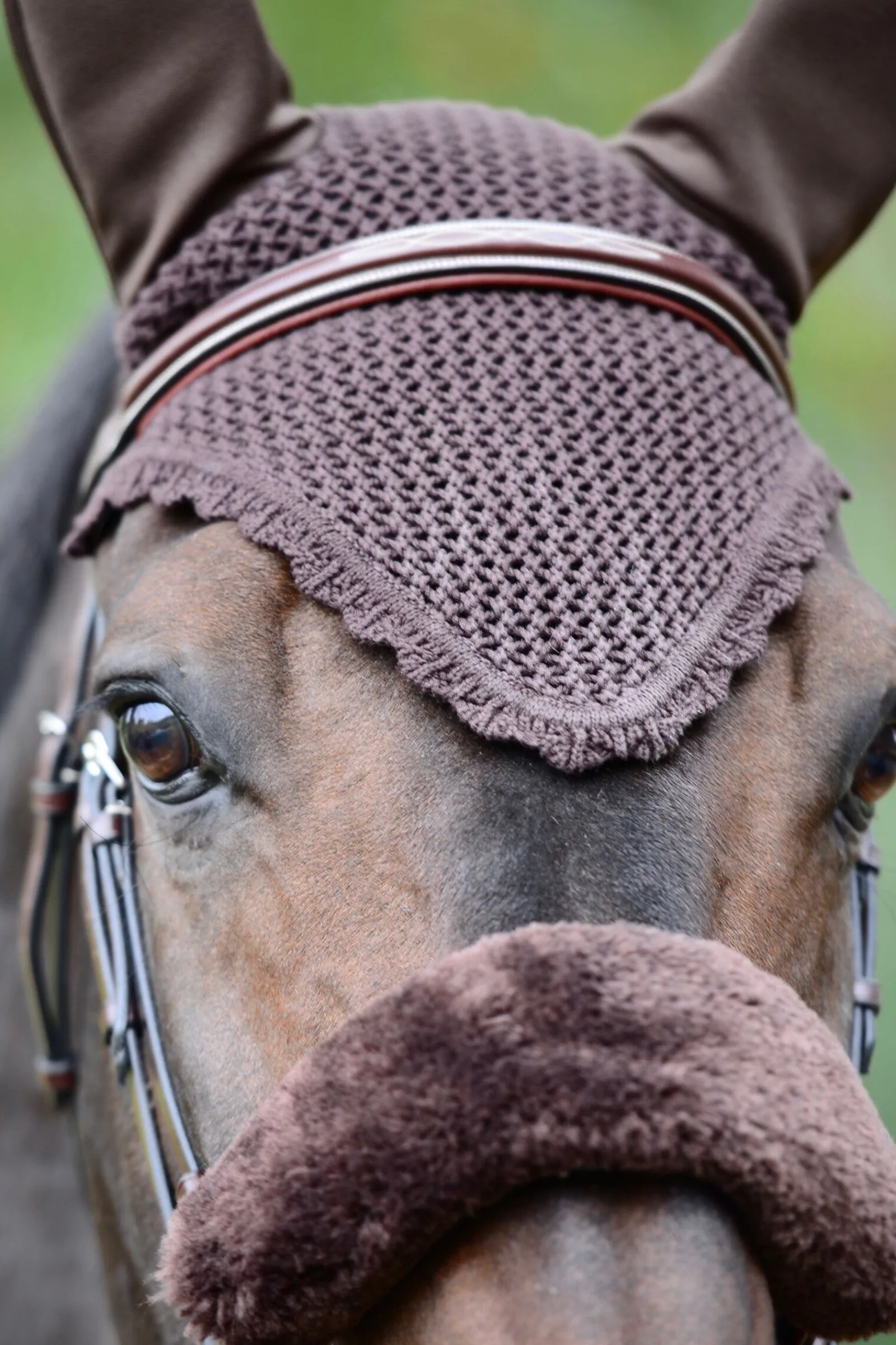 Hot Horsewear saueskinnsbeskyttelse for nesereim Tilbehør Til Hodelag