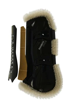 Best Horsewear Vegan elastiske senebelegg med bambus og saueskinn Belegg Til Hest