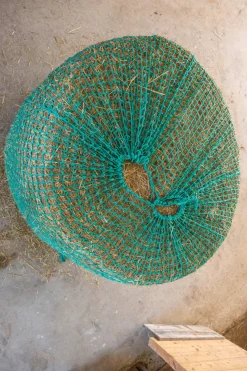 Outlet høynett for rundballer, hengende Høynett Og Høyposer