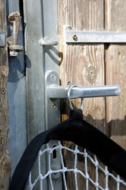 Clearance høynett med fylleredskap, 83 x 83 cm (3x3 cm) Høynett Og Høyposer