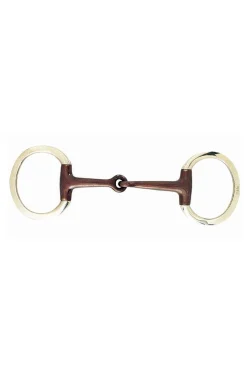 New Sweet Iron Jointed Eggbutt Snaffle Bit Muffebitt