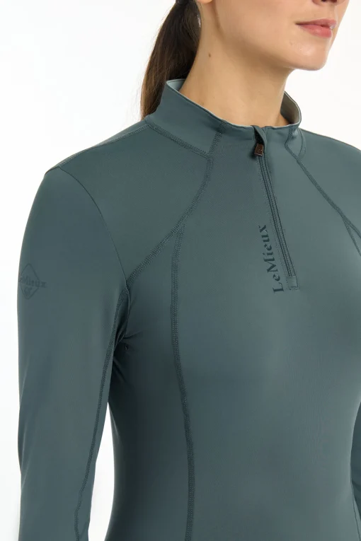 Clearance Base Layer med glidelås Skjorter Og Topper