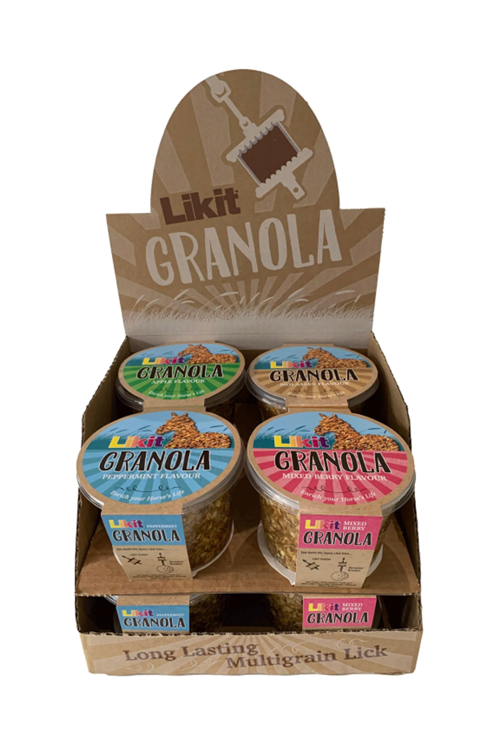 Discount Granola Assortment (8 stk) Hestegodteri