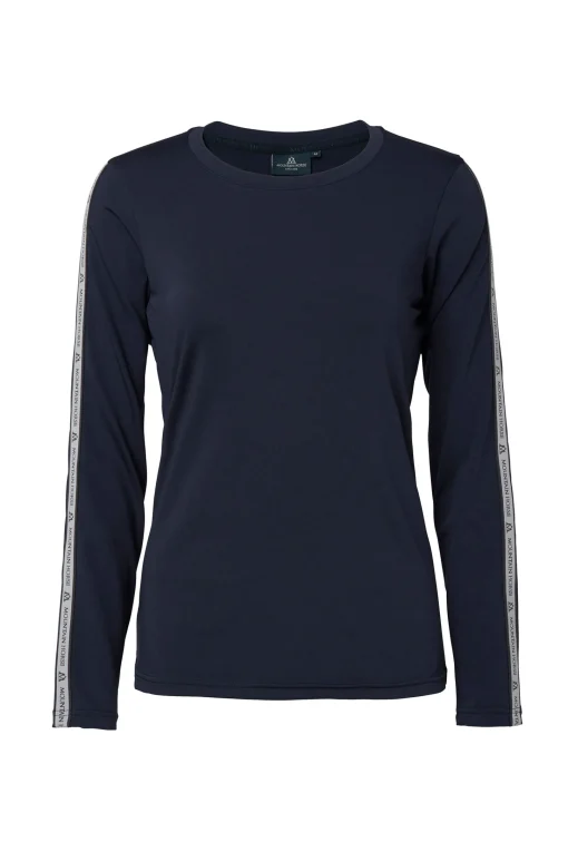 Outlet Mountain Horse Active Stripe langermet teknisk skjorte for damer Skjorter Og Topper