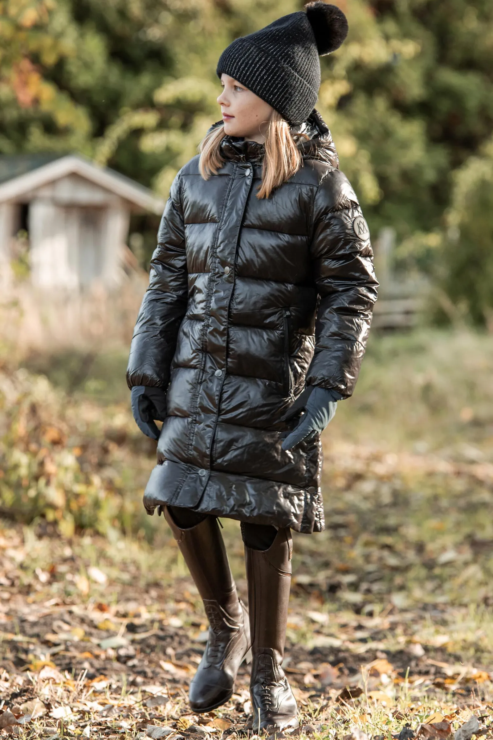 Outlet Mountain Horse Irma lang polstret kåpe for barn Jakker & Vester