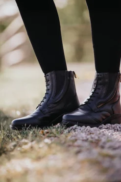 Hot Mountain Horse Veganza Winter Side Zip Paddock Jodhpur støvler Ridesko Og Jodphurs
