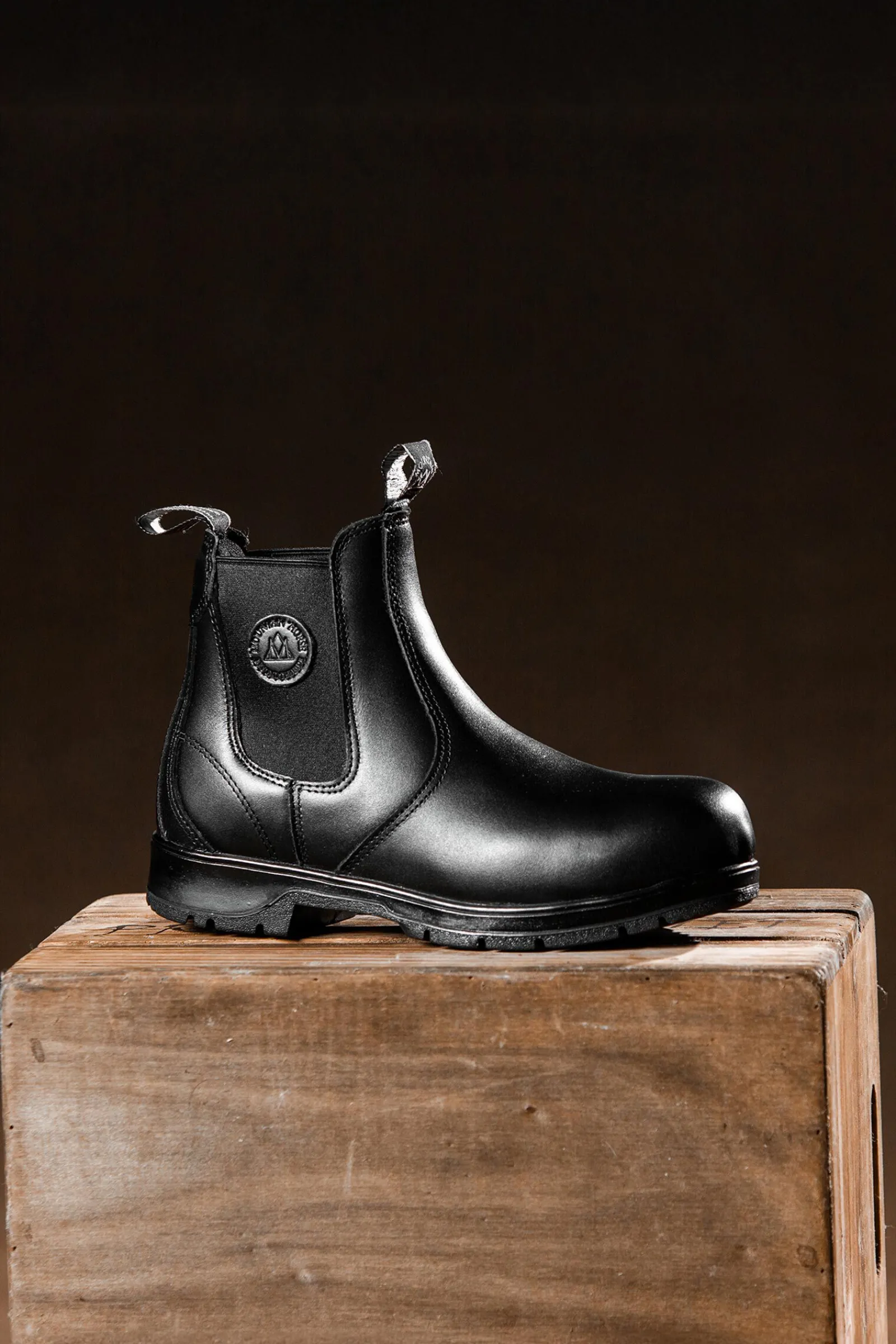 New Mountain Horse XTR Lite Protective Jodhpur Støvler med Aluminiums Tåhette Ridesko Og Jodphurs
