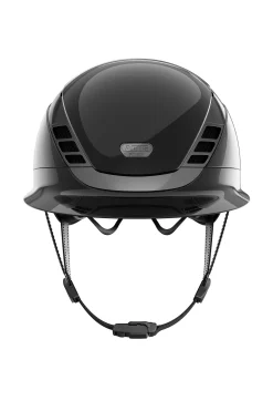 Hot Abus AirLuxe Chrome ridehjelm med lengre brem Ridehjelmer