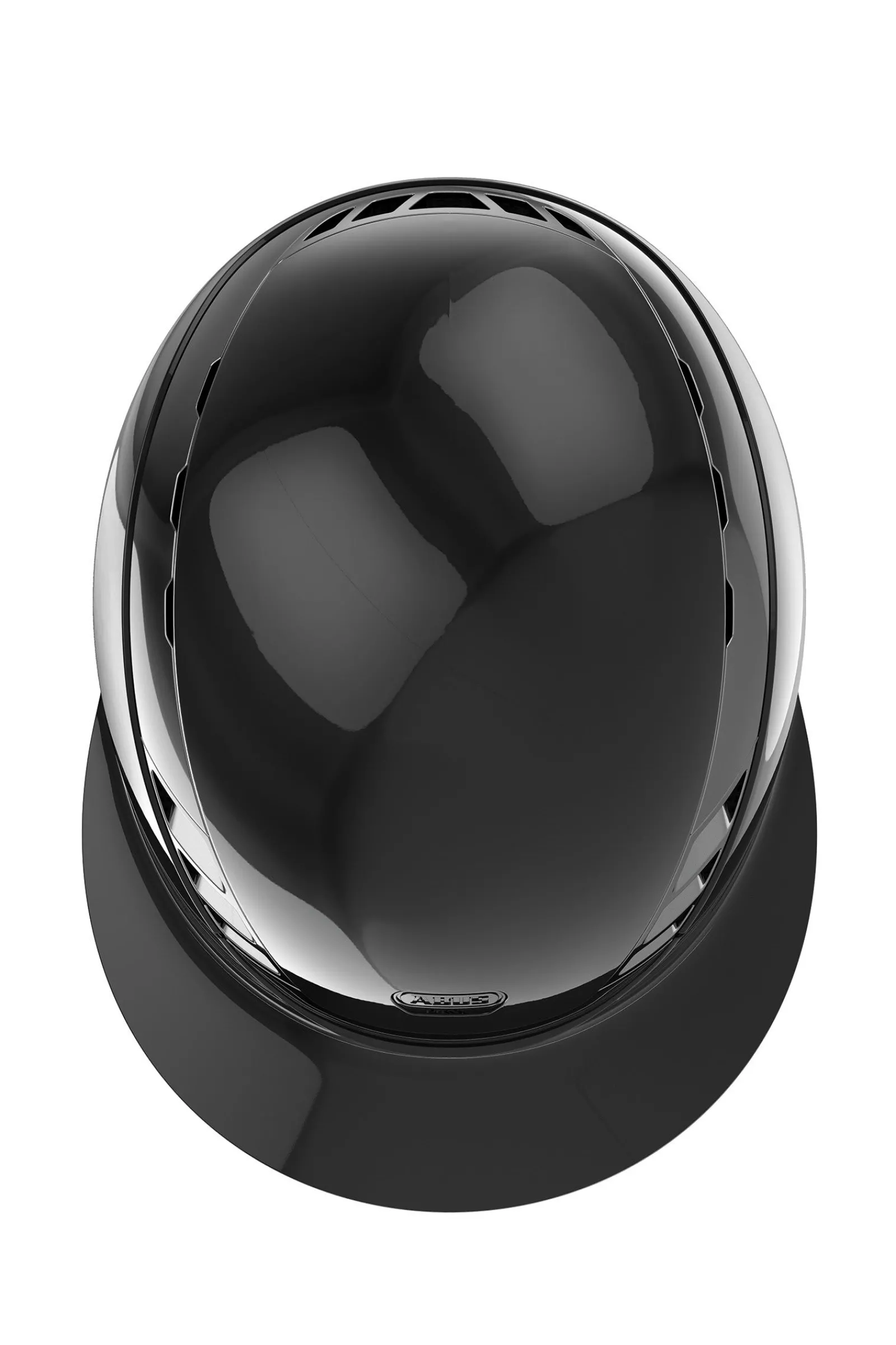 Hot Abus AirLuxe Chrome ridehjelm med lengre brem Ridehjelmer