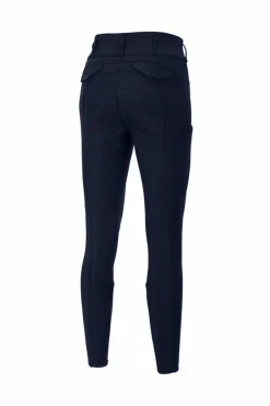 Online Laure helforsterket ridebukse med høyt liv til dame Vinterridebukser