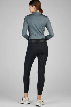 Online Linnett nahtlos heforsterkede ridetights til dame med høyt liv og full seat Ridetights