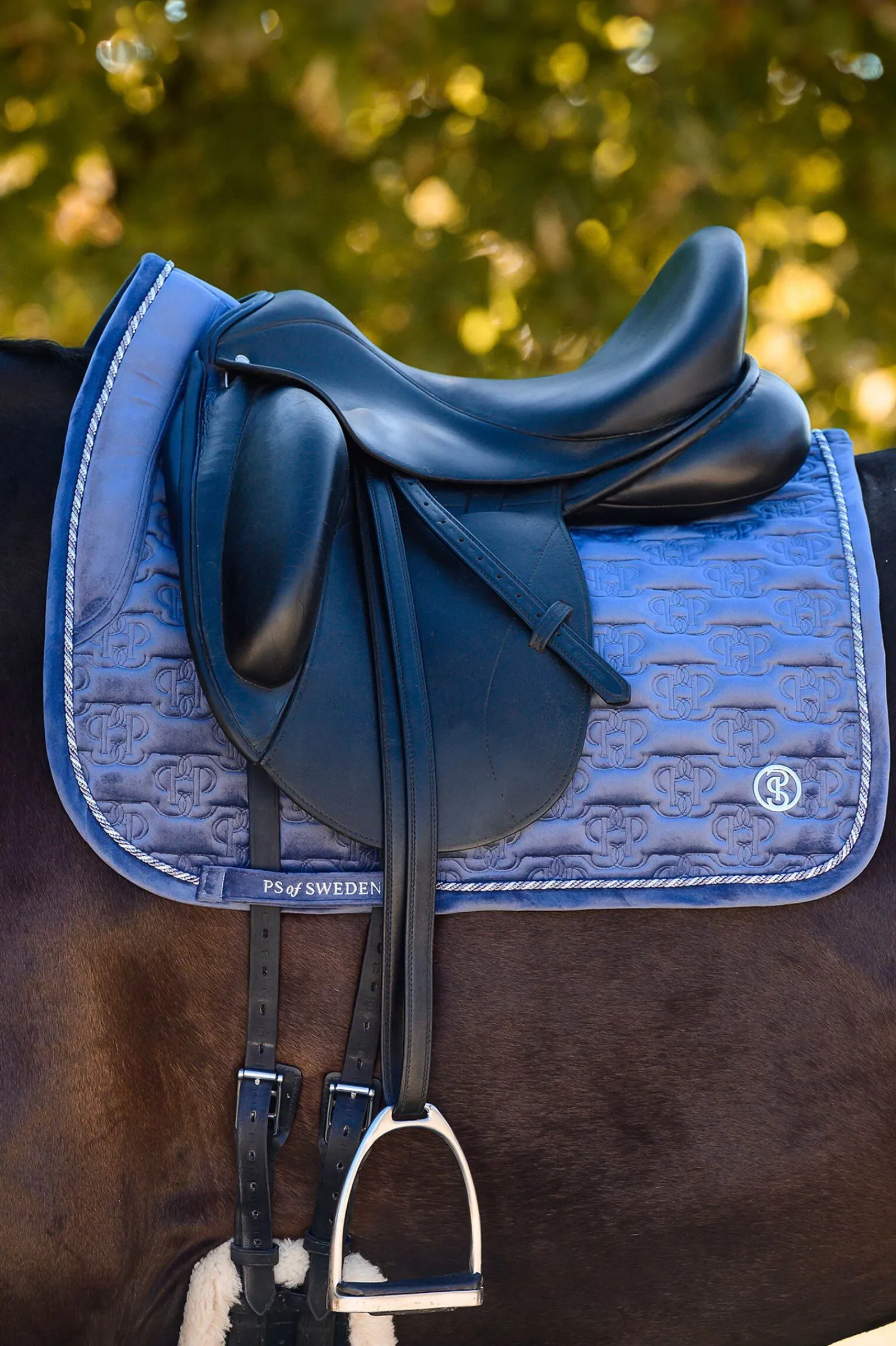 Outlet PS of Sweden sjabraker Velvet Monogram dressur Dressursjabraker