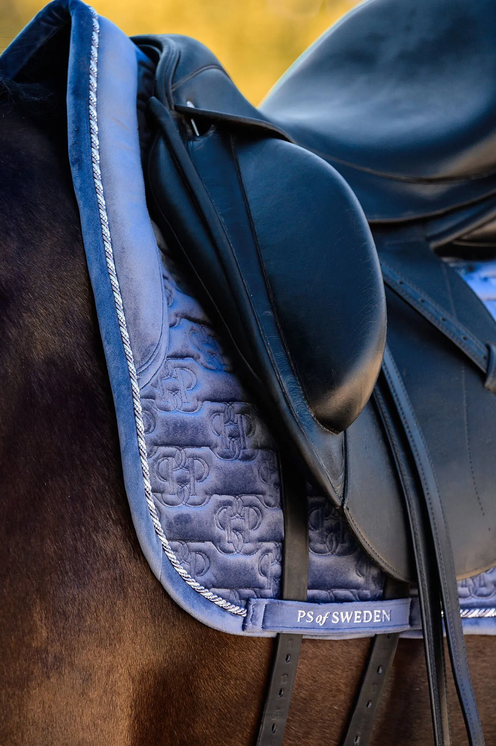 Outlet PS of Sweden sjabraker Velvet Monogram dressur Dressursjabraker