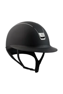 Sale Miss Shield 2.0 Shadowmatt med svart krom Ridehjelmer