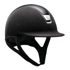 Best Premium lær/krom, svart dressur (uten liner) Ridehjelmer