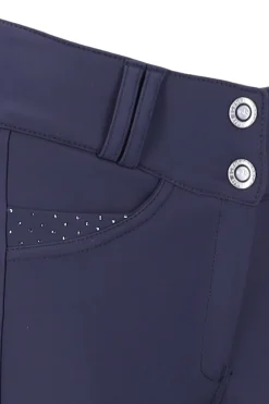 Hot Schockemöhle Sports Darleen Ridebukser med knelapper for kvinner Kneforsterkede Ridebukser