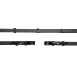 Clearance Schockermöhle Sports lærtøyler, krok&spenne, stoppere, 16mm, 5 stop Tøyler