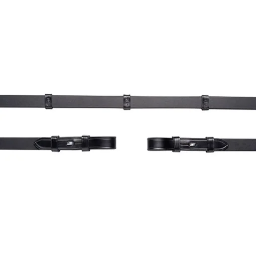 Clearance Schockermöhle Sports lærtøyler, krok&spenne, stoppere, 16mm, 5 stop Tøyler
