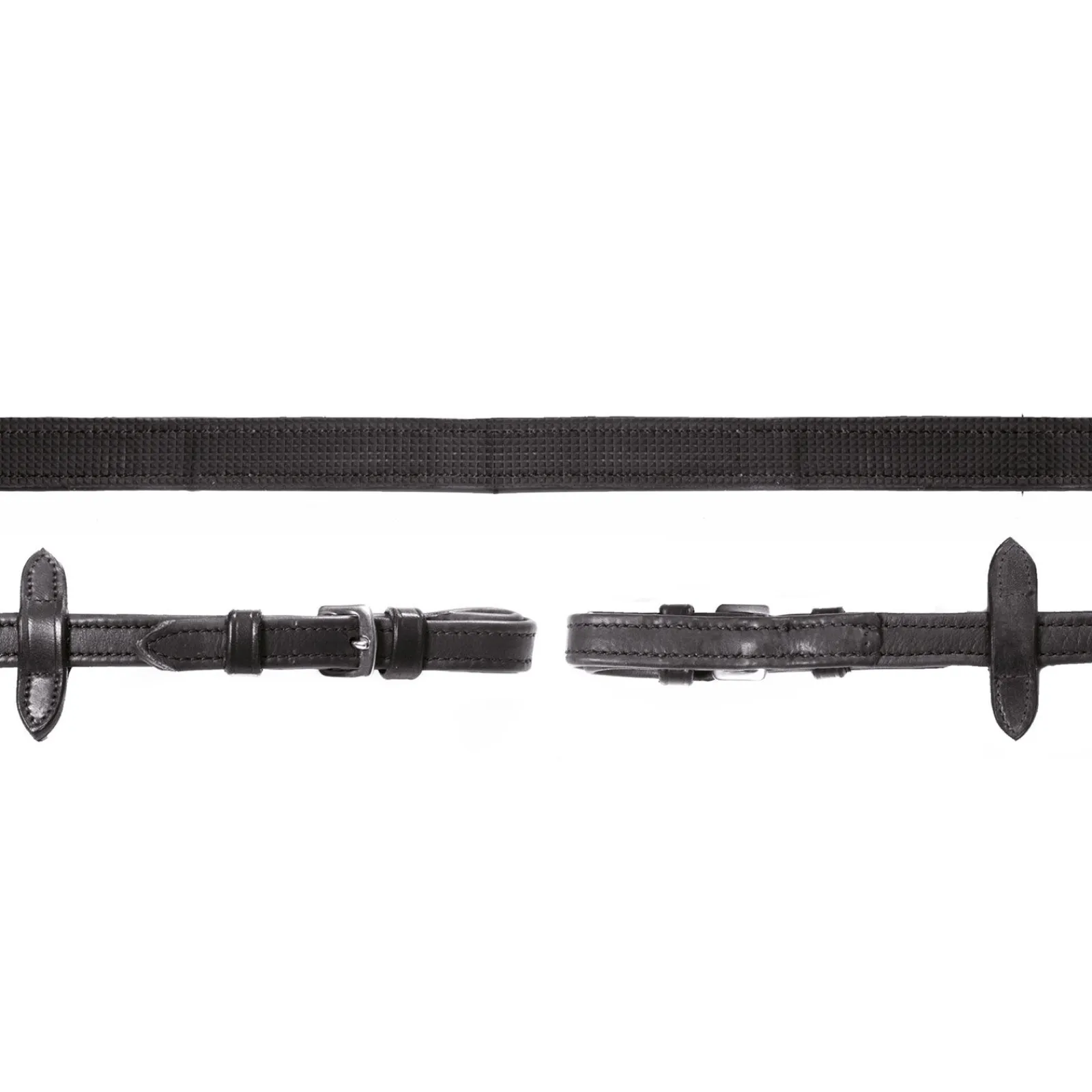 Online Schockmöhle Sports Durasoft Reins Grip lærtøyler, nylon, gummibelagt Tøyler