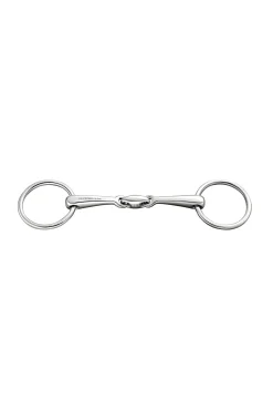 Sale Bradoon dbl. Tredelt trinsebitt Tykkelse: 14 mm Bridonbitt