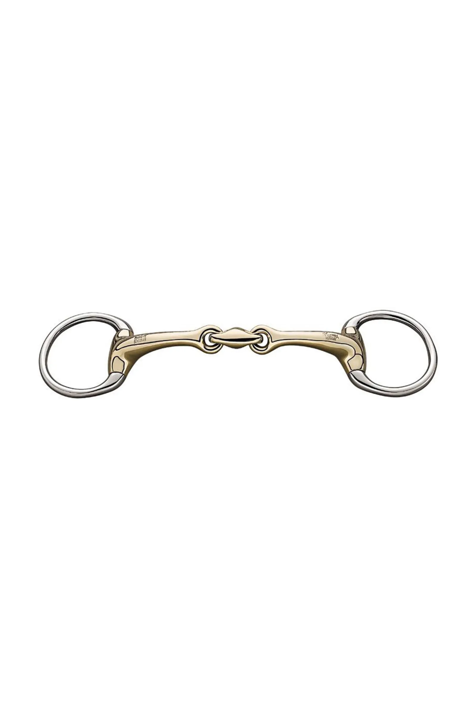 Dynamic RS bridon muffebitt, tredelt Sensogan, 14 mm Bridonbitt
