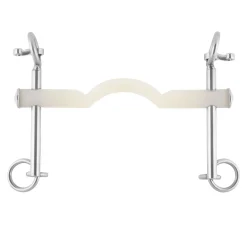 Clearance Nathe kandar 15mm med port, korte sjenkler (undersjenkel 5,5 cm) Kandarbitt
