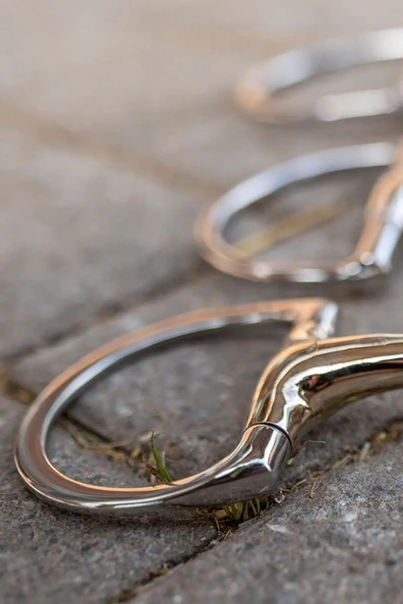 Discount Novocontact muffebitt med D-ringer, dobbelt leddet, Sensogan, 16 mm Muffebitt