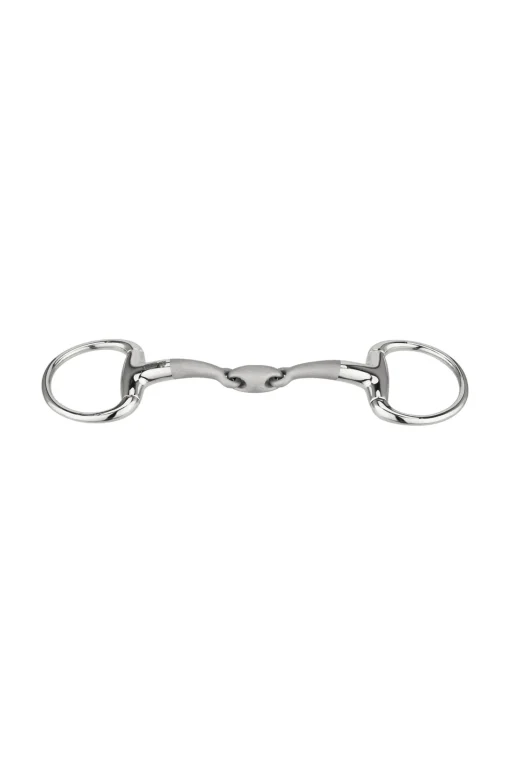 Satinox Muffebitt 14mm rustfritt stål, dobbelt leddet, ring 55mm Muffebitt