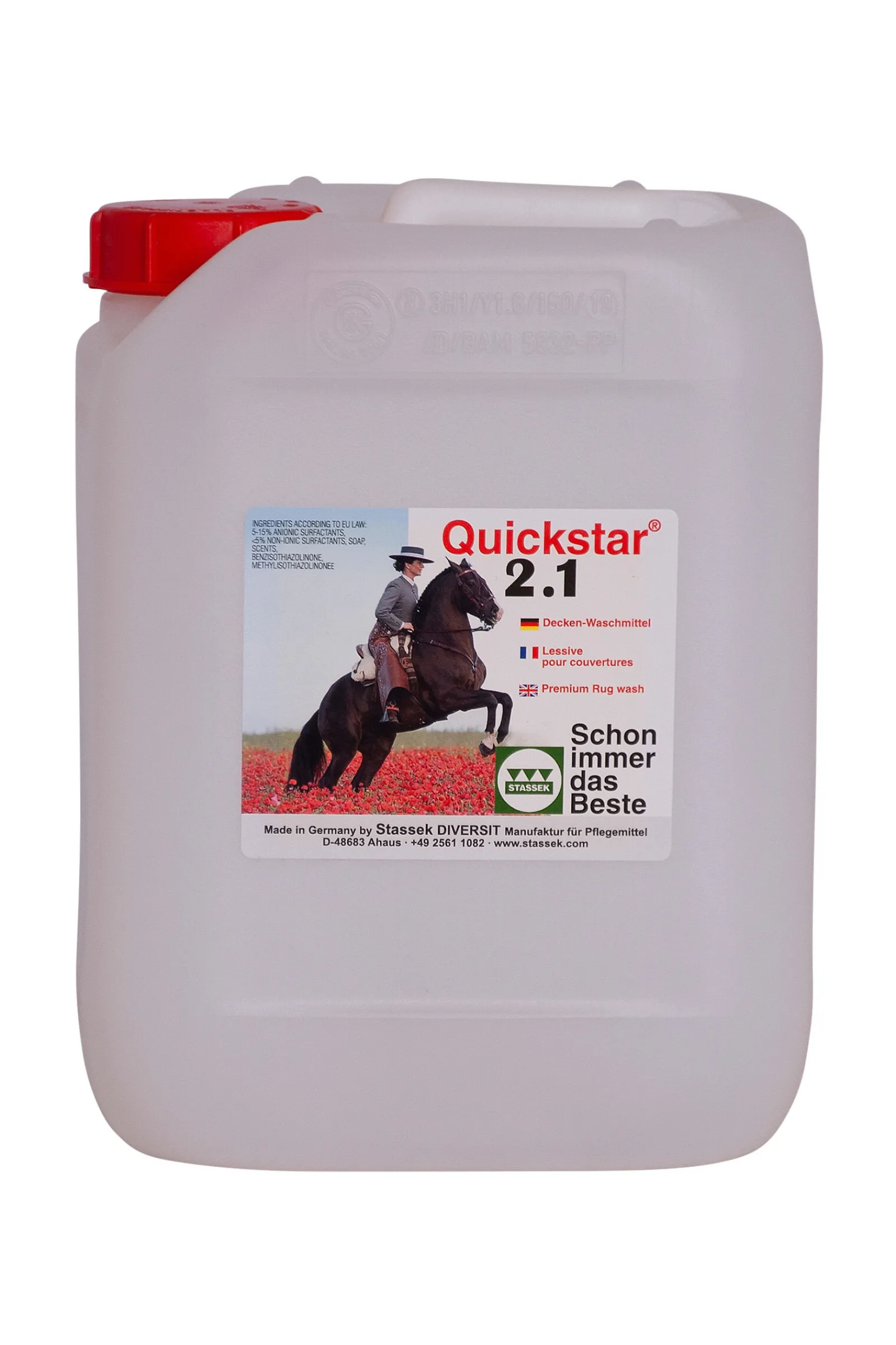 Outlet Quickstar 2.1 Premium Detergent for Dekker og sjabraker, 2 liters Vedlikehold Av Utstyret