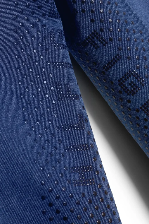 Hot Tommy Hilfiger Equestrian Queens Denim Full Grip Ridebukse Helforsterkede Ridebukser