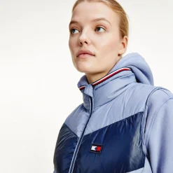 New Tommy Hilfiger Equestrian Re-Down vest, dame Jakker Og Frakker