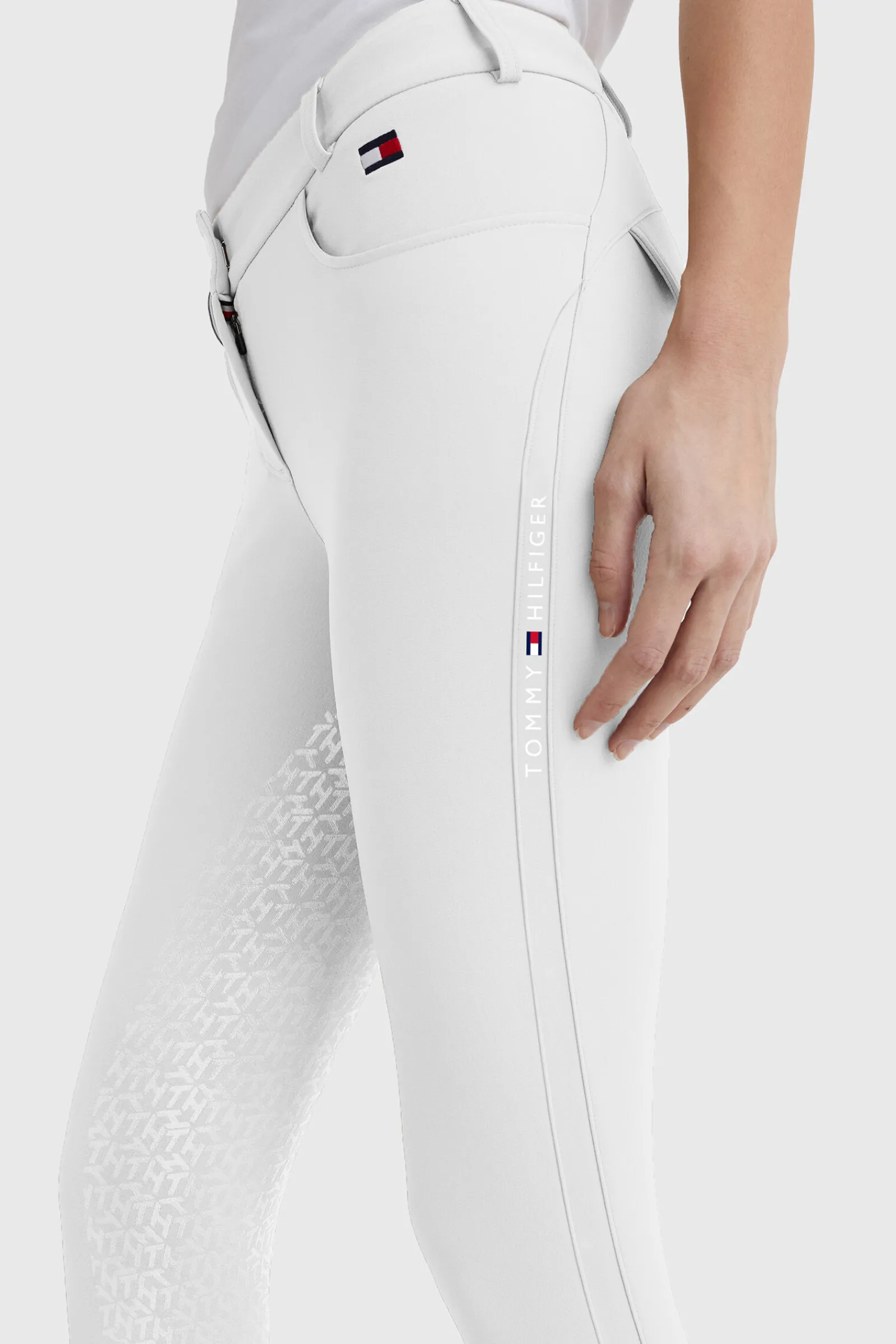 Clearance Tommy Hilfiger Equestrian Classic Ridebukser med full grep for kvinner Helforsterkede Ridebukser