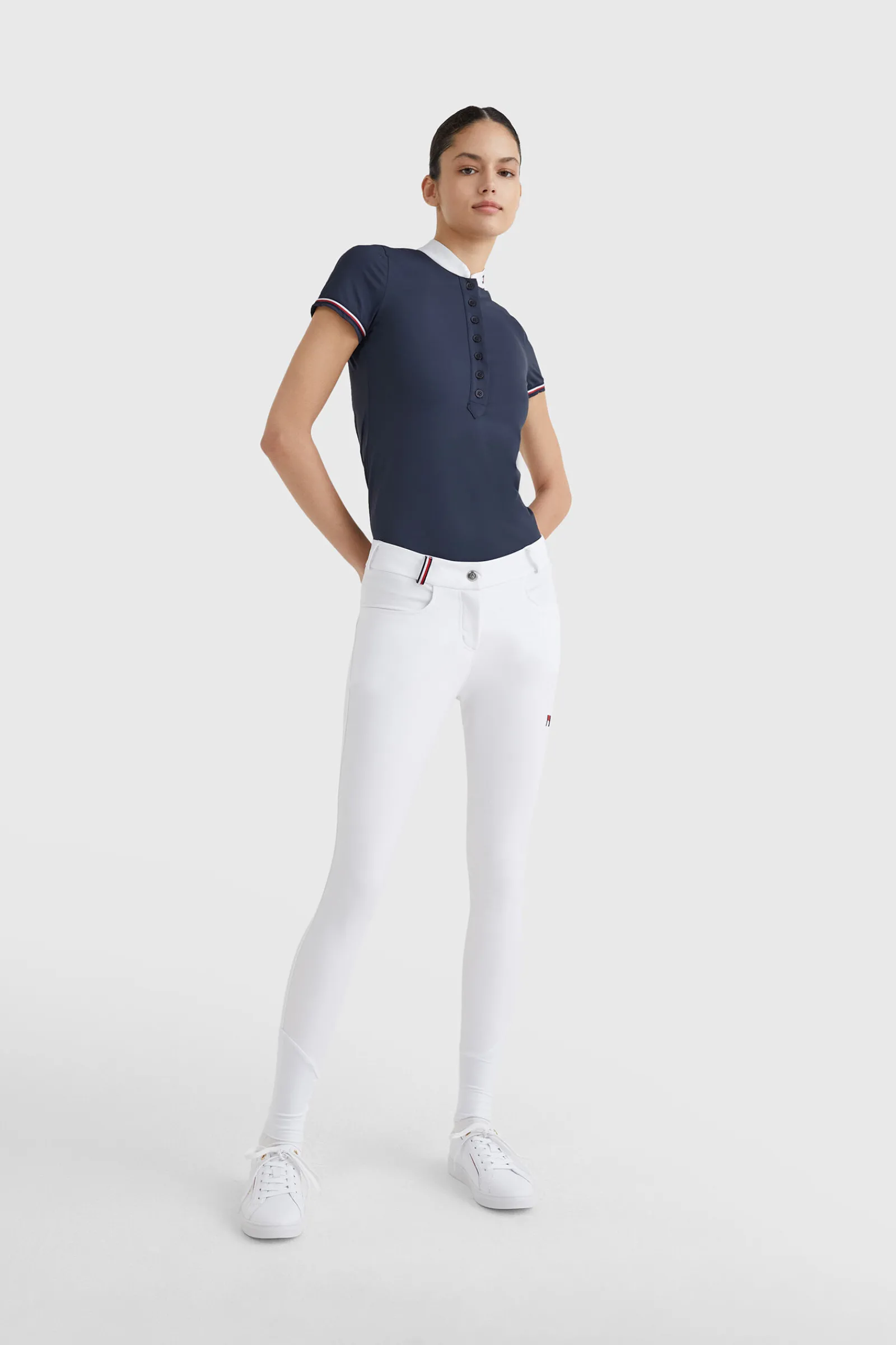 Clearance Tommy Hilfiger Equestrian Classic Ridebukser med full grep for kvinner Helforsterkede Ridebukser