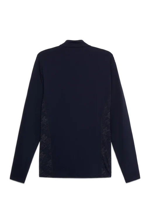 Clearance Tommy Hilfiger Equestrian Wellington Langarmet 1/4 Glidelås Treningstopp Rideskjorter