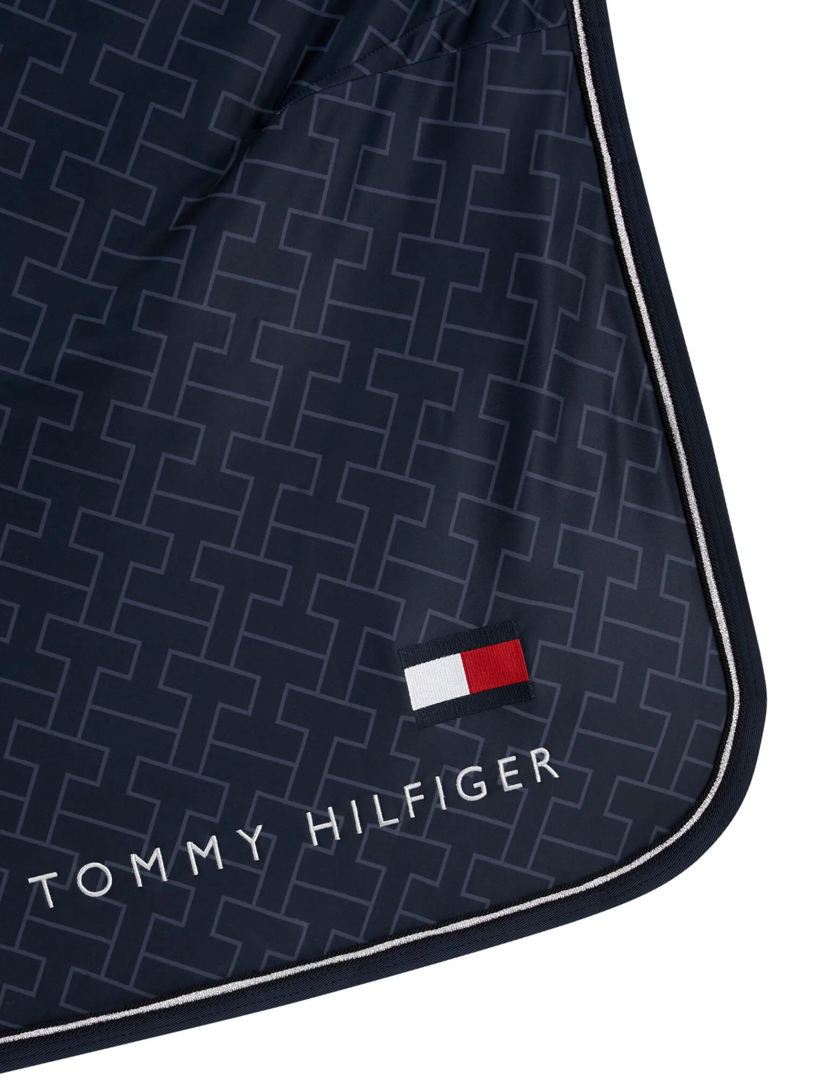 Discount Tommy Hilfiger Equestrian Windsor Lett og Tørr Trykt Dekken Ulldekken Og Svettedekken