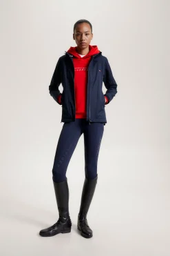 New Tommy Hilfiger Equestrian Barcelona Tilpasset Regnjakke Regntøy|Jakker Og Frakker