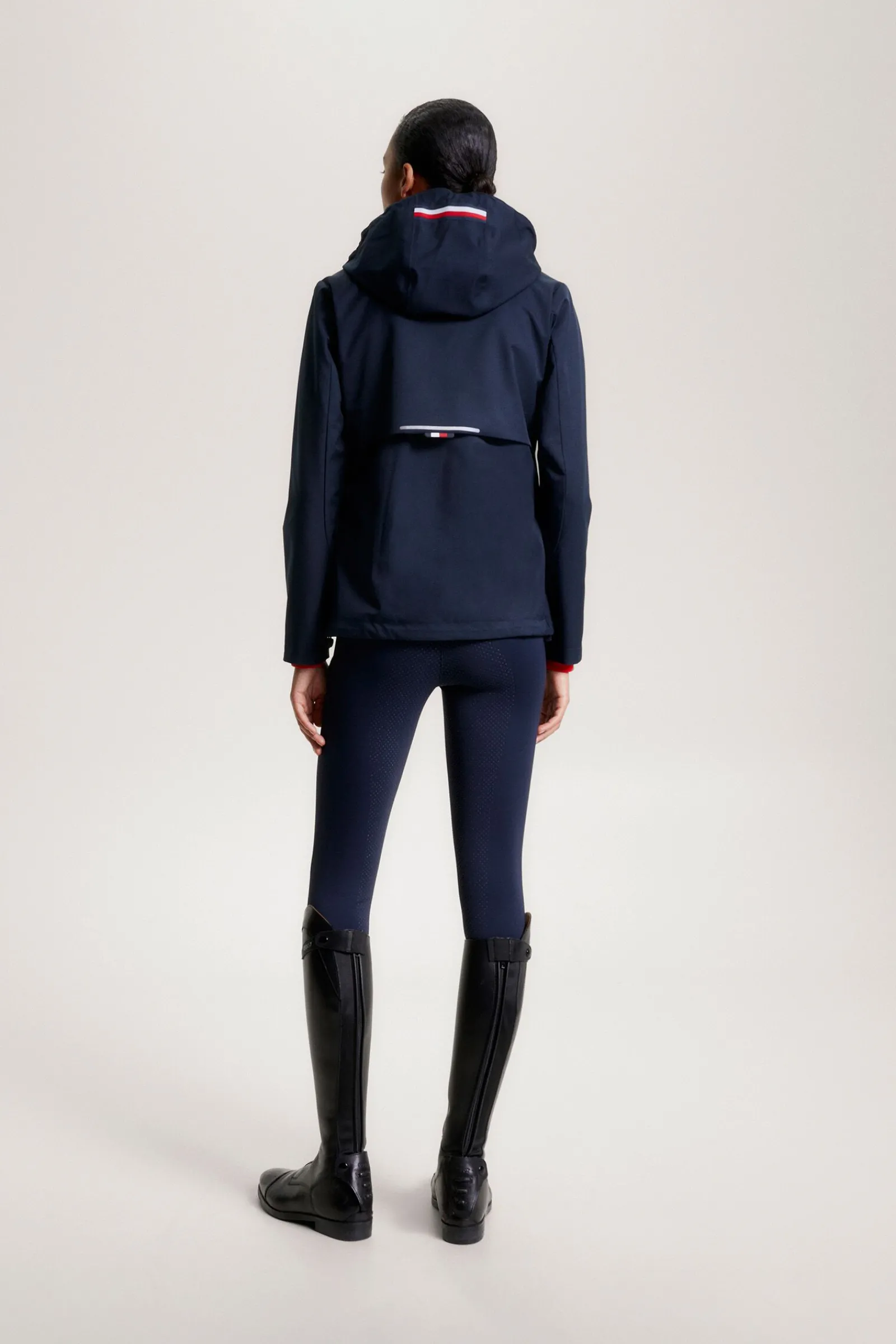 New Tommy Hilfiger Equestrian Barcelona Tilpasset Regnjakke Regntøy|Jakker Og Frakker