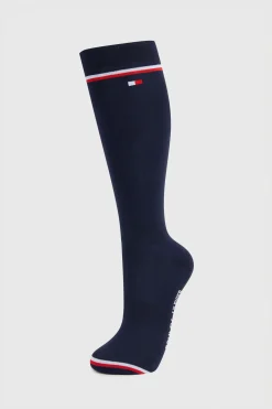 Hot Tommy Hilfiger Equestrian Byron vinter ride sokker, 2-pakning Ridestrømper