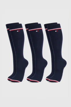 Hot Tommy Hilfiger Equestrian Byron vinter ride sokker, 2-pakning Ridestrømper