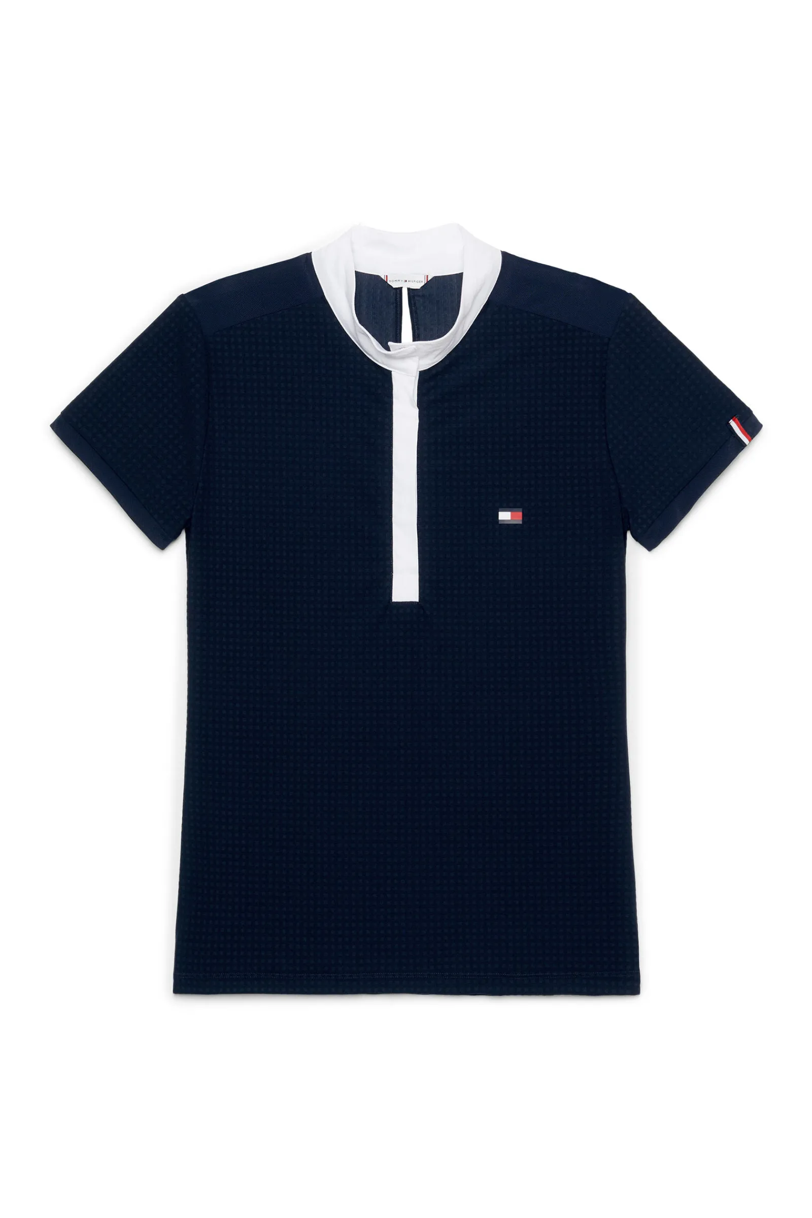 Tommy Hilfiger Equestrian Chelsea Avkjølende Polo-skjorte med korte ermer og logo Stevne|Skjorter Og Topper